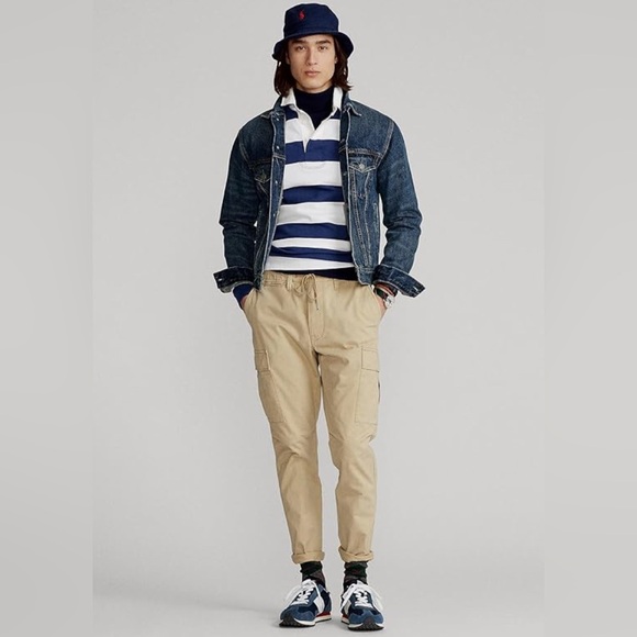 Polo Ralph Lauren Men‘s Stretch Slim Fit Twill Cargo NWT Size 46x30 - Picture 3 of 8